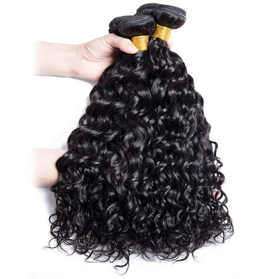 Peruvian 10A Water Wave Hair Bundles