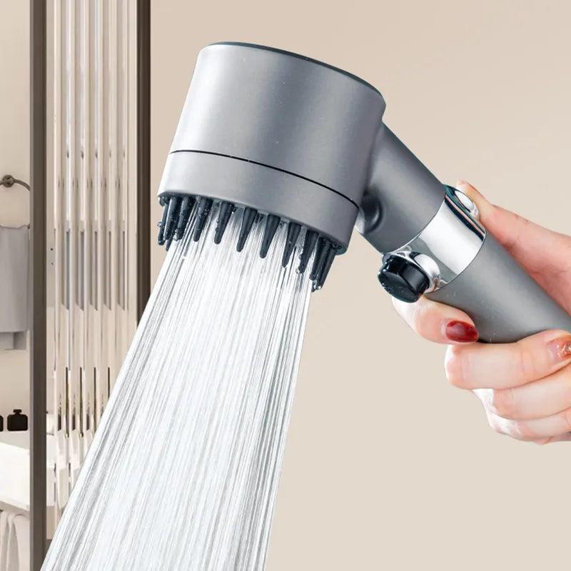 Innovative 3 Modes High Pressure Showerhead with Filter for Ultimate Bathing Experience!