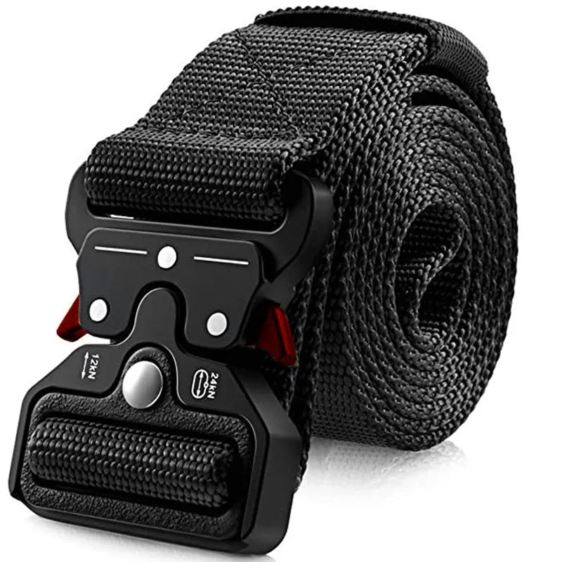 High-Quality Tactical Men's Canvas Belt