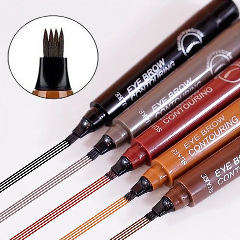 4 Point Waterproof Microblade Eyebrow Pen