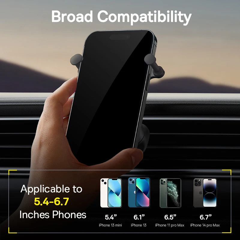 Baseus Car Phone Holder Gravity Auto Restorable