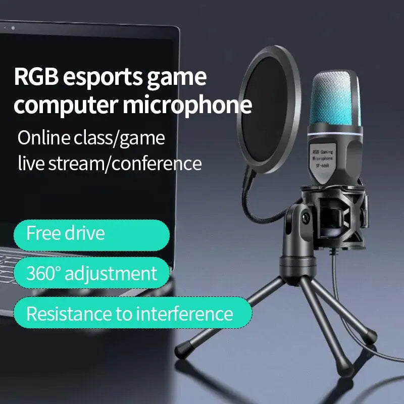 SF666R RGB Condenser Microphone