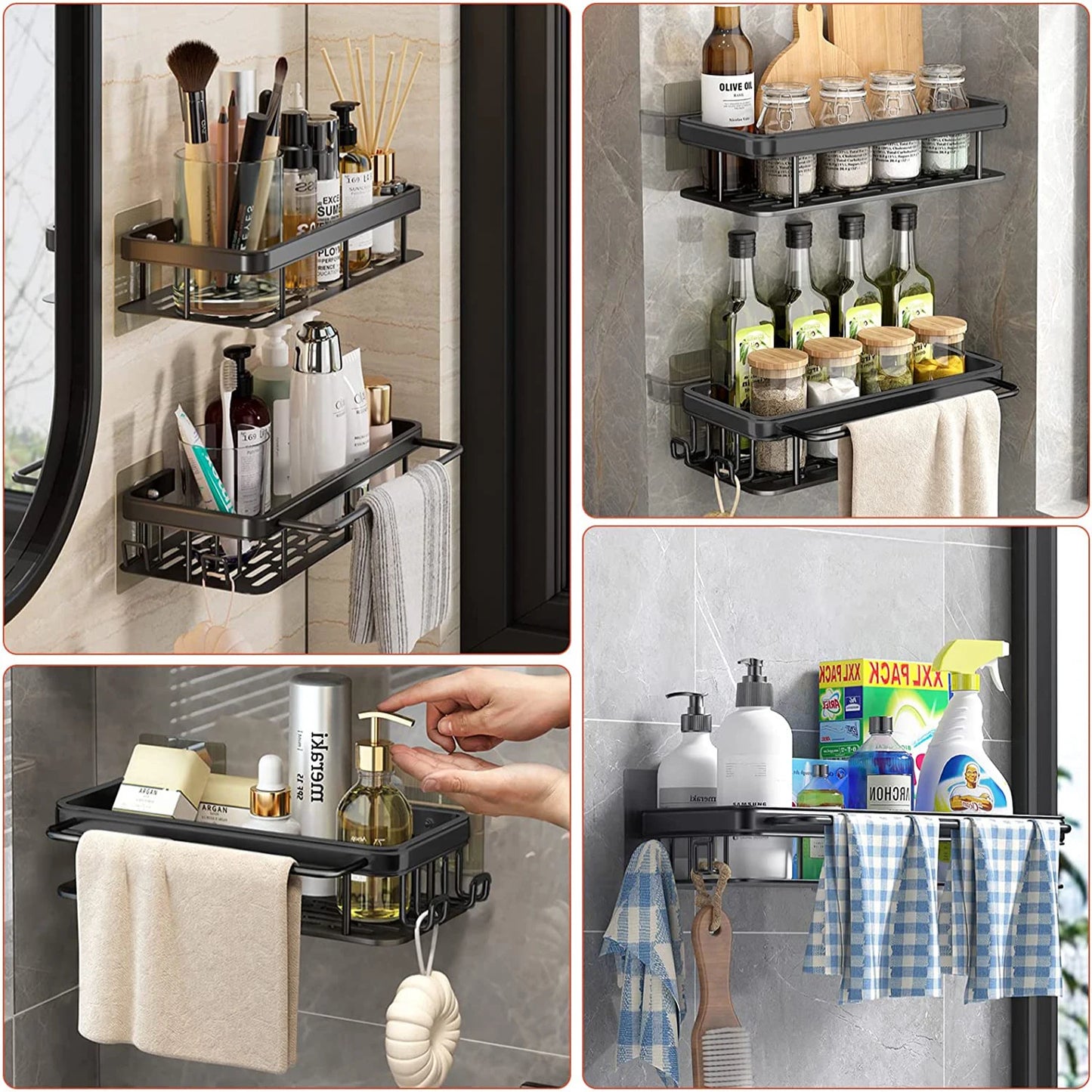 Bathroom Shelf Kitchen Organizer