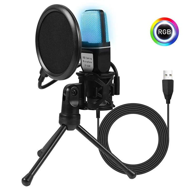 SF666R RGB Condenser Microphone