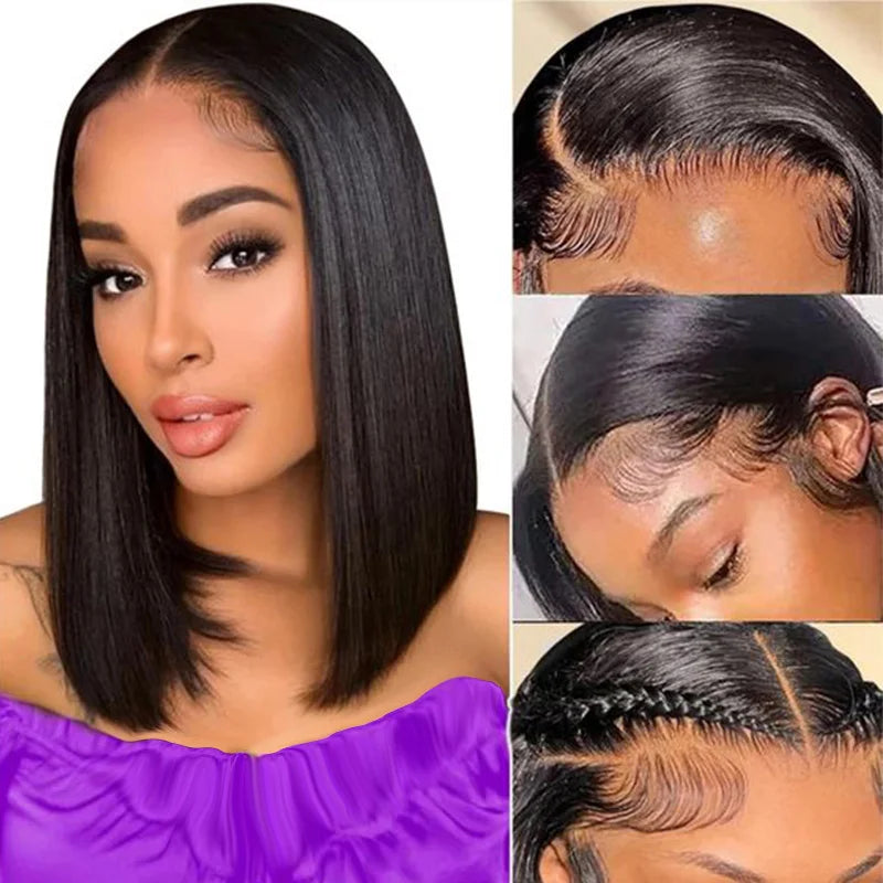 Hot Sale Short BOB Wig T-Part Lace Frontal