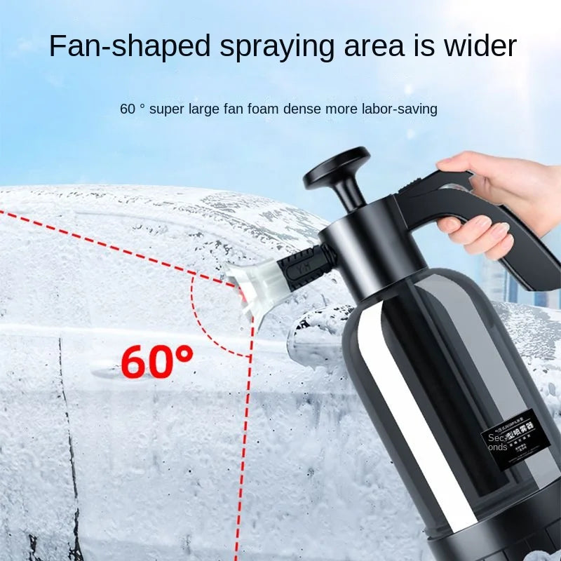 2L Foam Sprayer with 3 Nozzle Types