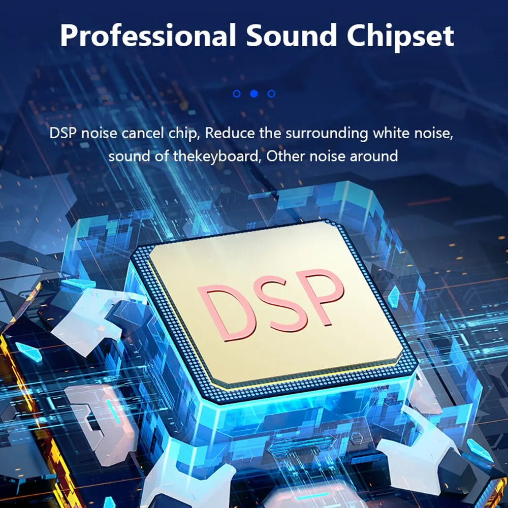 Professional Podcast Microphone SoundCard Kit