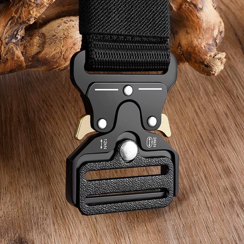 High-Quality Tactical Men's Canvas Belt