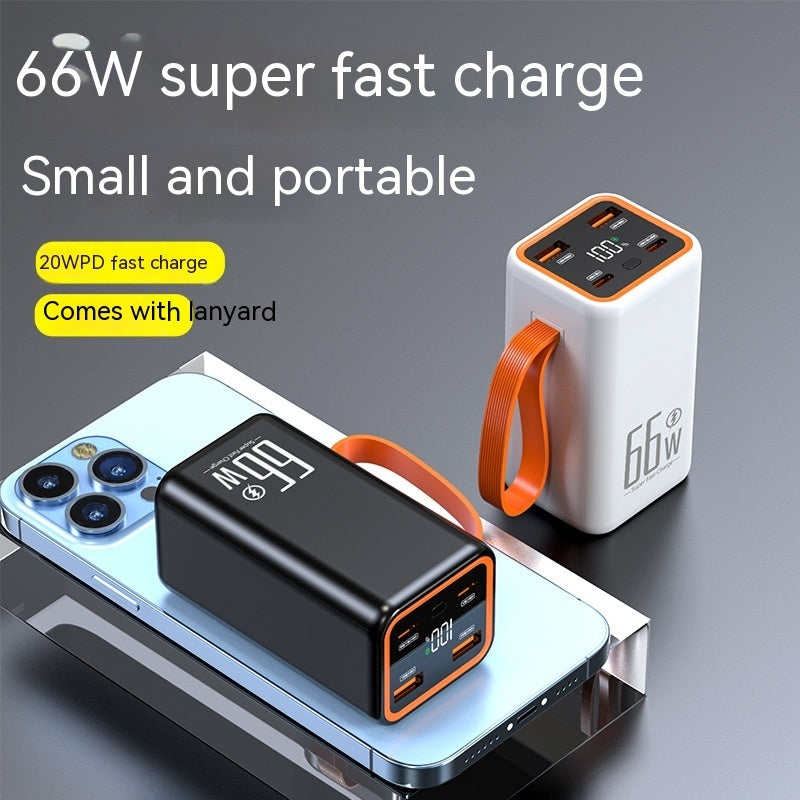 Powebank - PD66W Fast Charge 20000 - MA Large Capacity Mobile - Power Supply