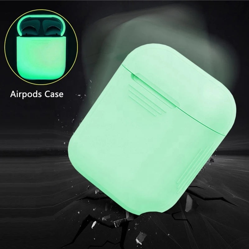 Bluetooth Earphone - Storage Box - Wireless Earphone - Silicone Luminous