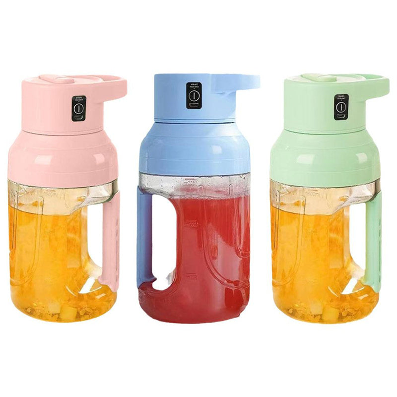 New Arrival Summer Electric Juicer - Portable 1500ml USB Rechargeable Blender for Fresh Juice - Kitchen Gadgets