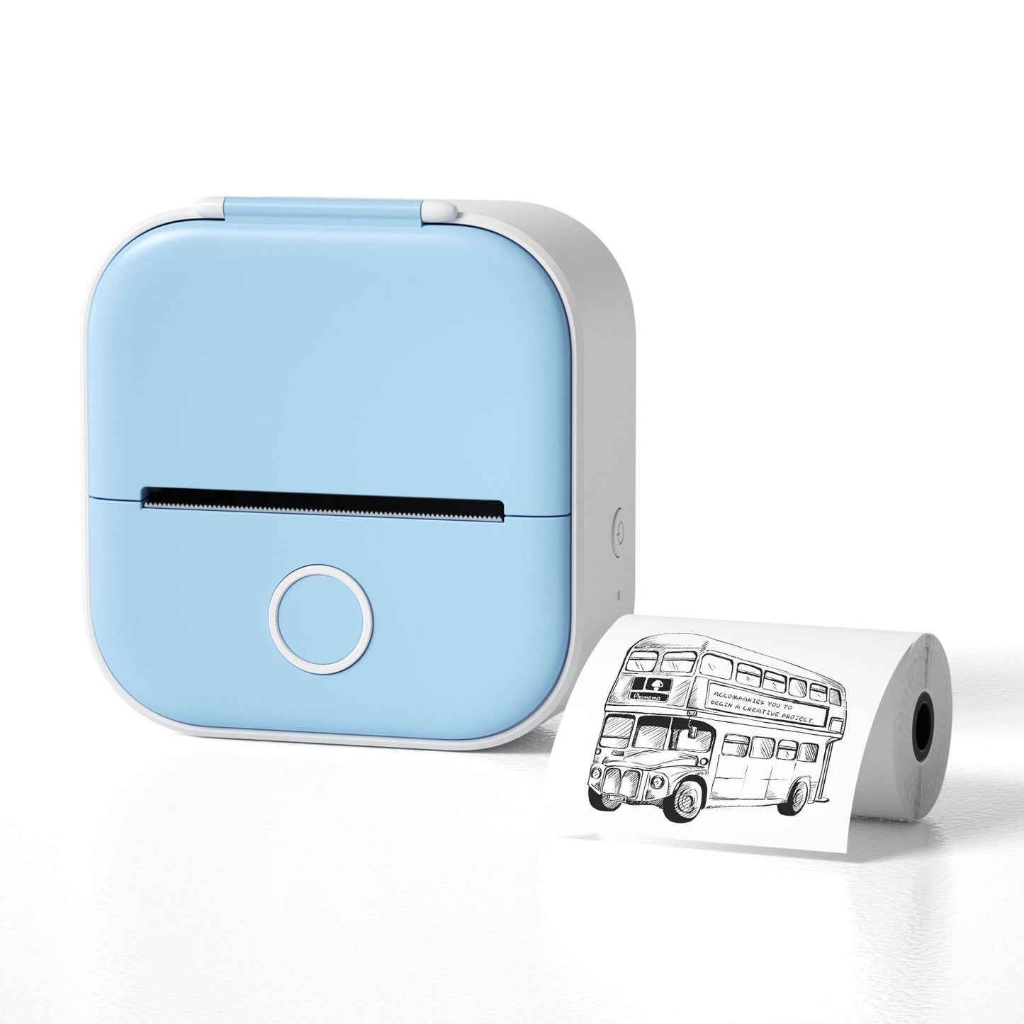 Portable Mini Thermal Label Printer - Bluetooth Home Photo & Student Study Aid, Price Tag Printer