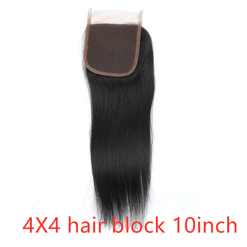 Real human hair straight wave human