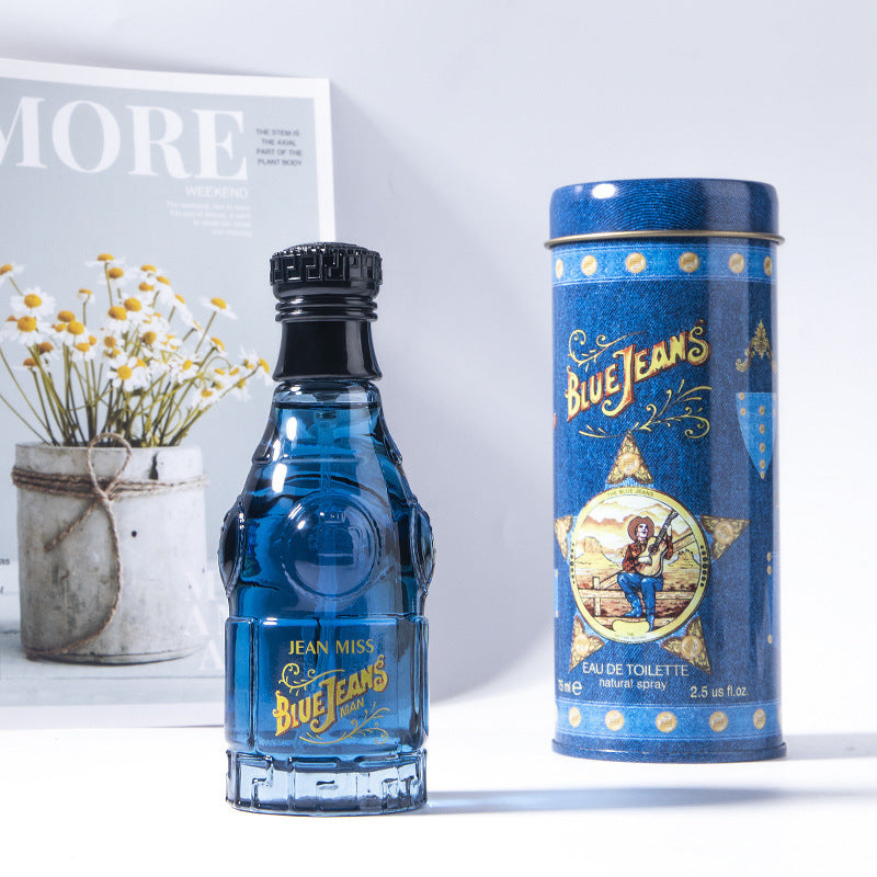 Blue Denim Cola Flavor For Men | Perfume Azure Long-lasting Natural Cologne 75ml