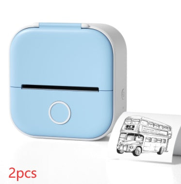 Portable Mini Thermal Label Printer - Bluetooth Home Photo & Student Study Aid, Price Tag Printer