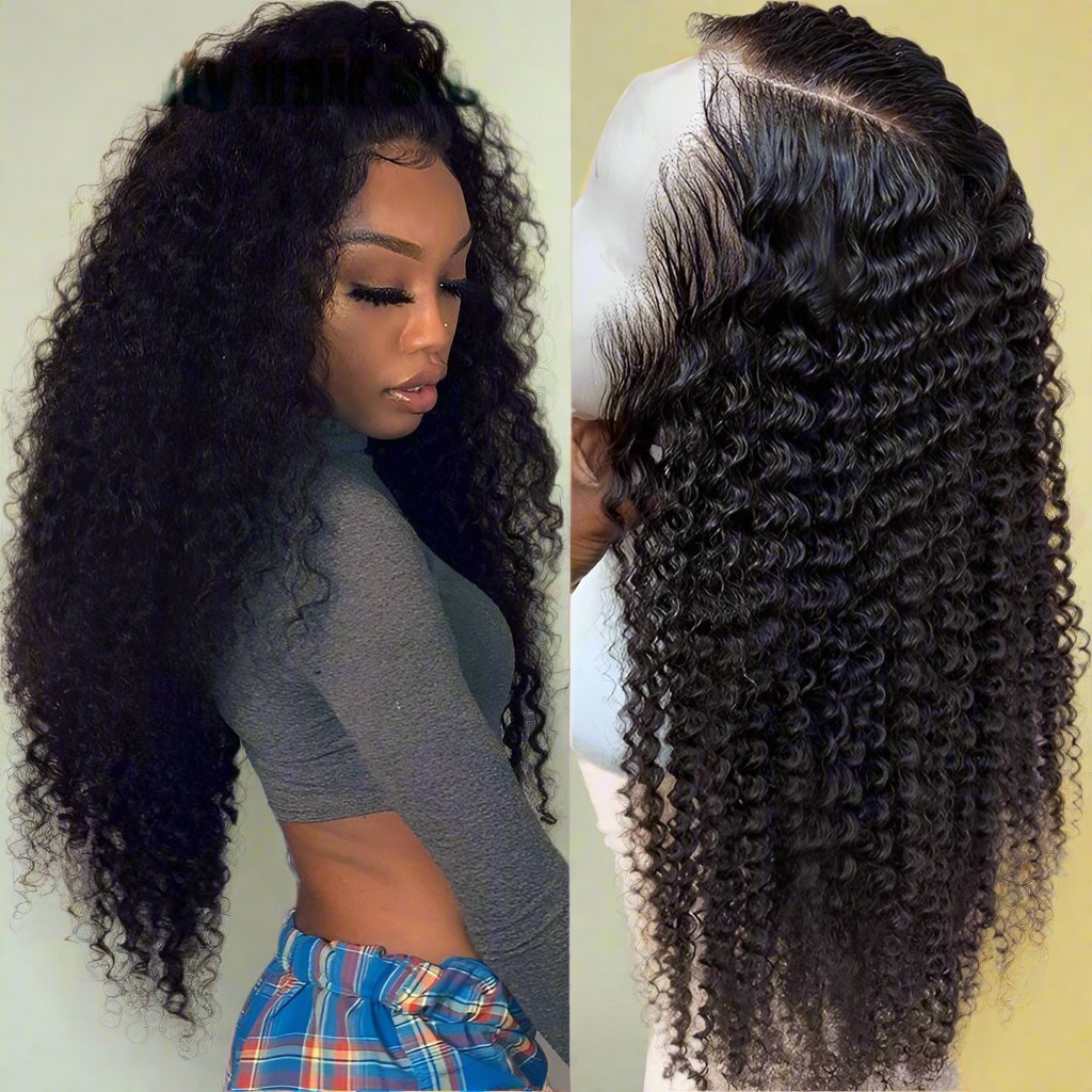 Embrace Your Curls: Brazilian Kinky Curly Lace Front Wig