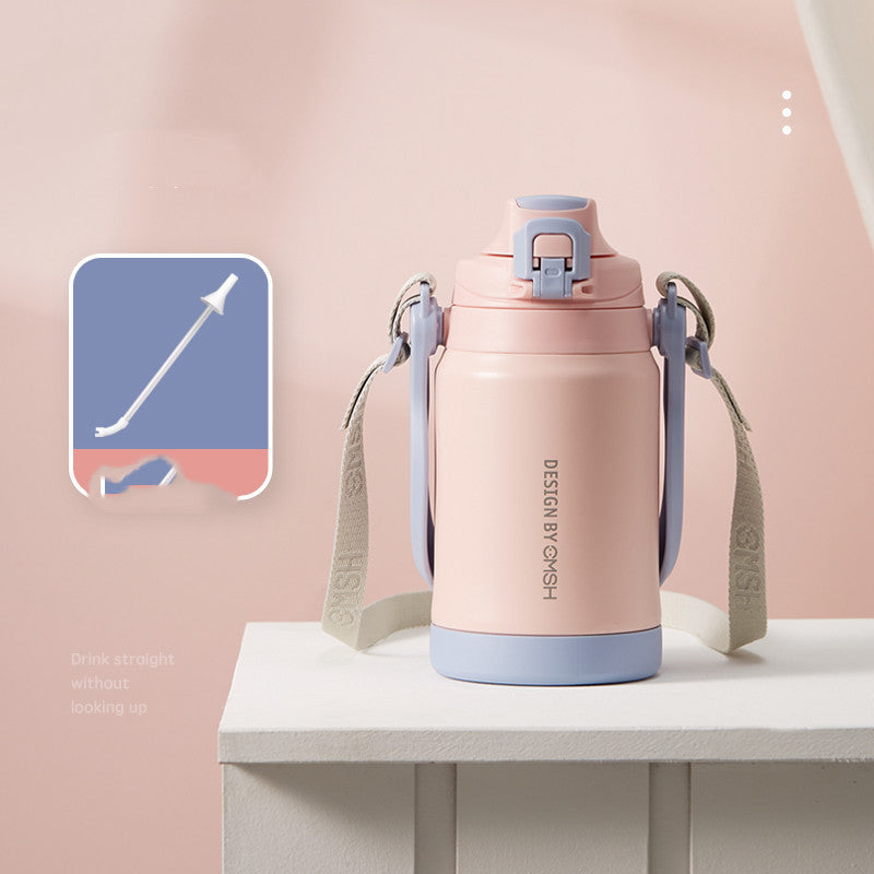 Portable Thermal Insulated Kettle: Stylish and Large-Capacity Travel Companion