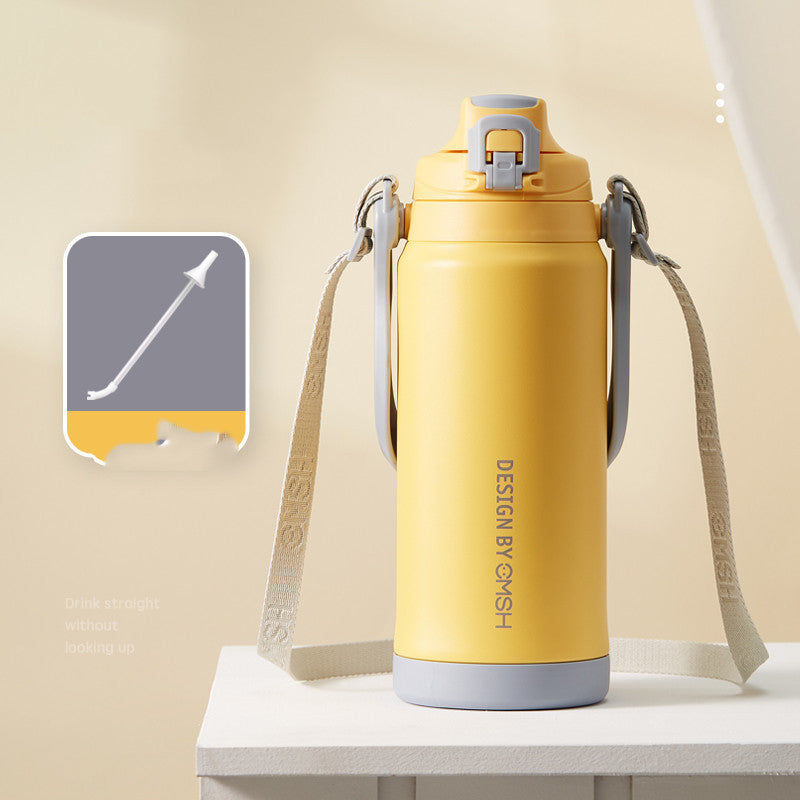 Portable Thermal Insulated Kettle: Stylish and Large-Capacity Travel Companion