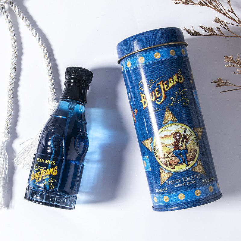 Blue Denim Cola Flavor For Men | Perfume Azure Long-lasting Natural Cologne 75ml