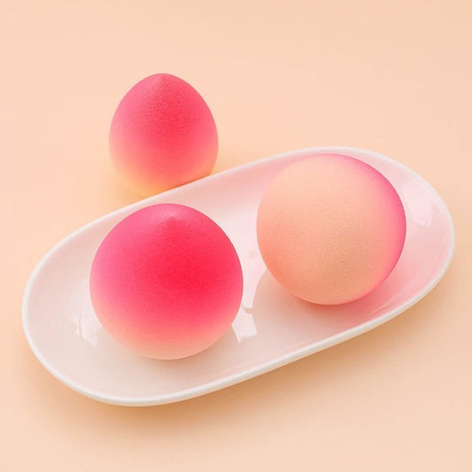 Peach Makeup Egg: Super Soft Hydrophilic Sponge for Flawless Makeup Application