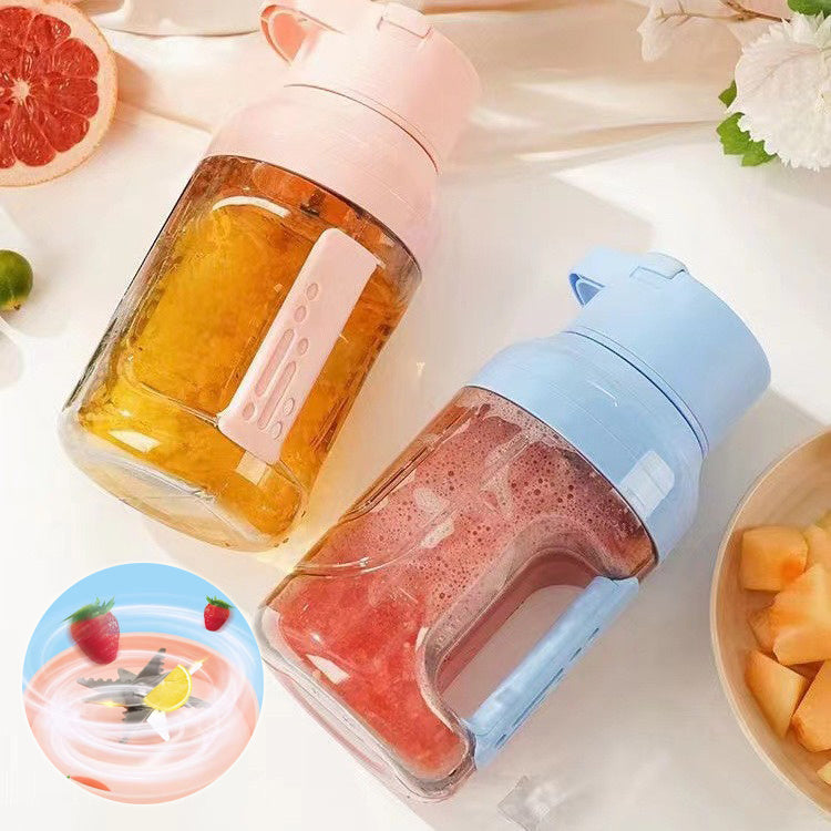 New Arrival Summer Electric Juicer - Portable 1500ml USB Rechargeable Blender for Fresh Juice - Kitchen Gadgets