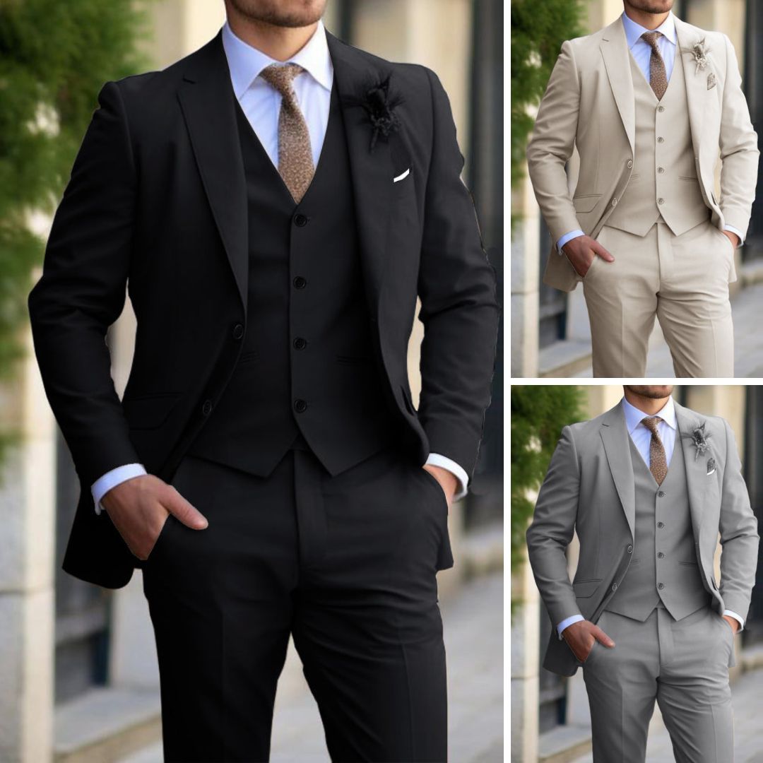 Comfy & Stylish: Men's Casual Cotton Suit