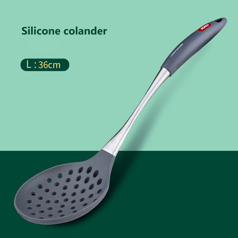 Stainless Steel Silicone Spatula Spoon | Non-stick Cookware Set