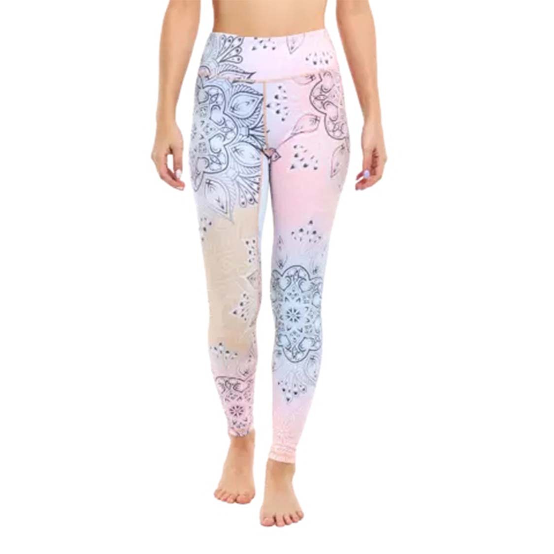 co-Conscious Comfort: Floral Yoga Set for Women