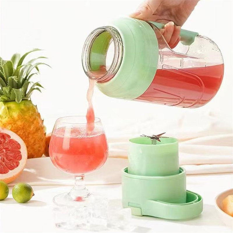 New Arrival Summer Electric Juicer - Portable 1500ml USB Rechargeable Blender for Fresh Juice - Kitchen Gadgets