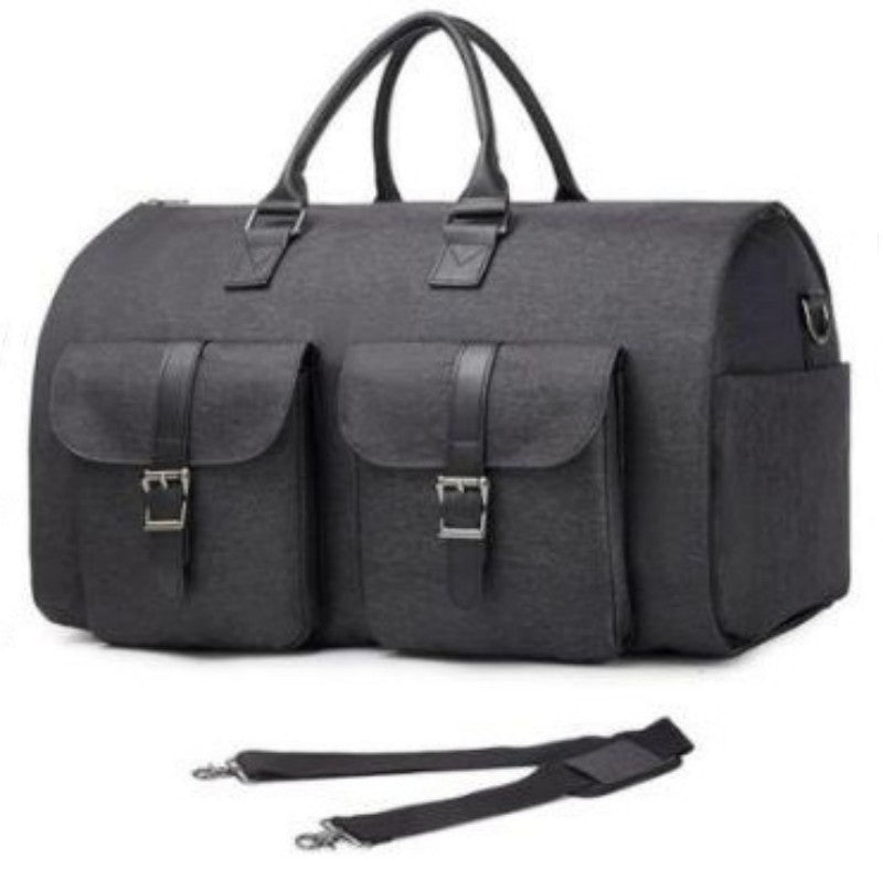 Convertible Carry-On Luggage Bag for Travel and Clothing Storage