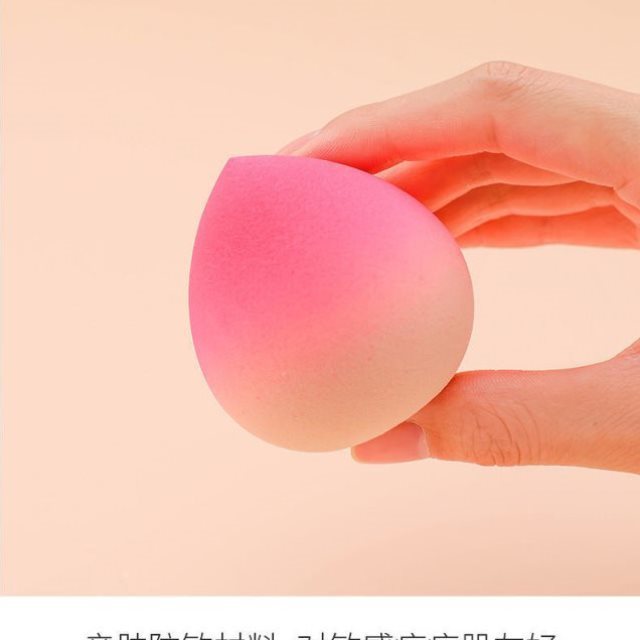 Peach Makeup Egg: Super Soft Hydrophilic Sponge for Flawless Makeup Application