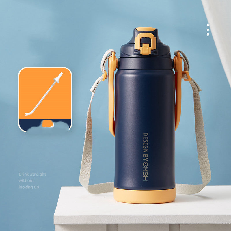 Portable Thermal Insulated Kettle: Stylish and Large-Capacity Travel Companion