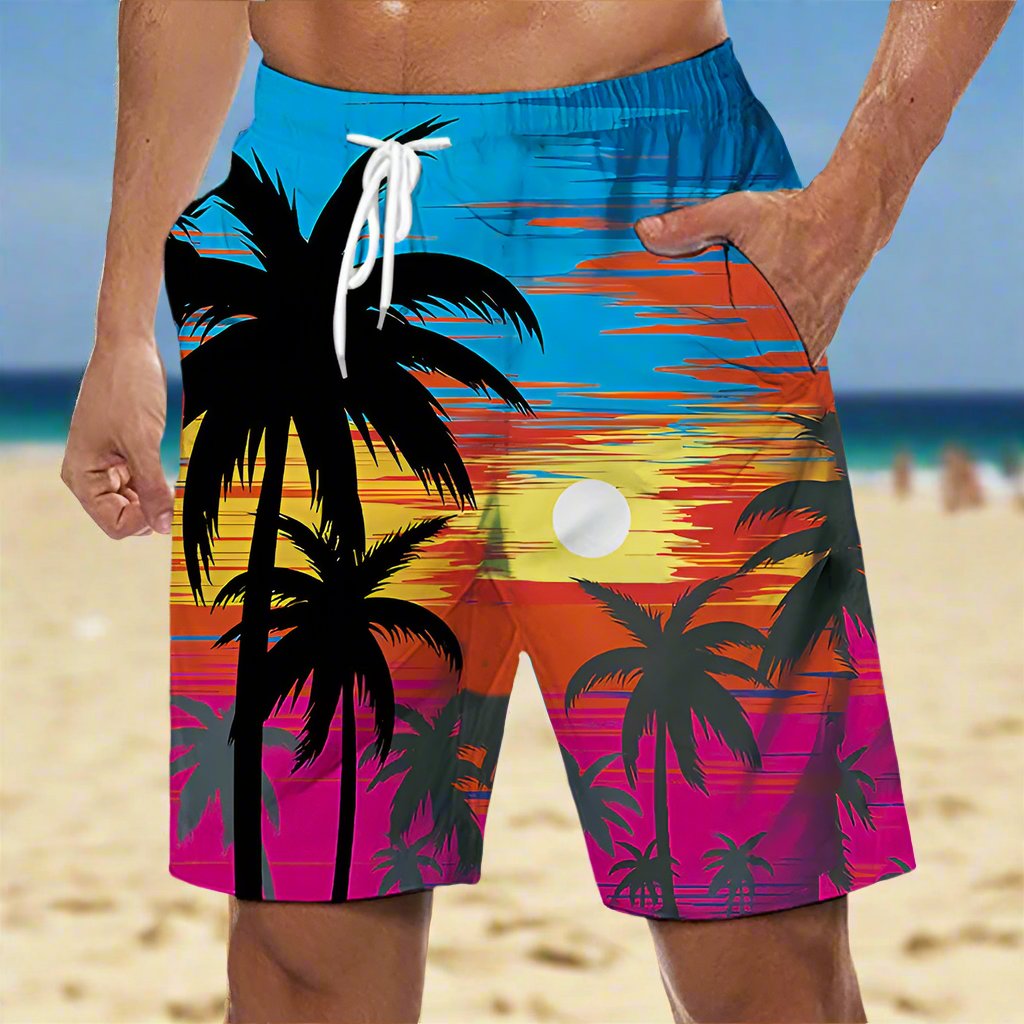 Men's Summer Swim Trunks: Beach-Ready Comfort