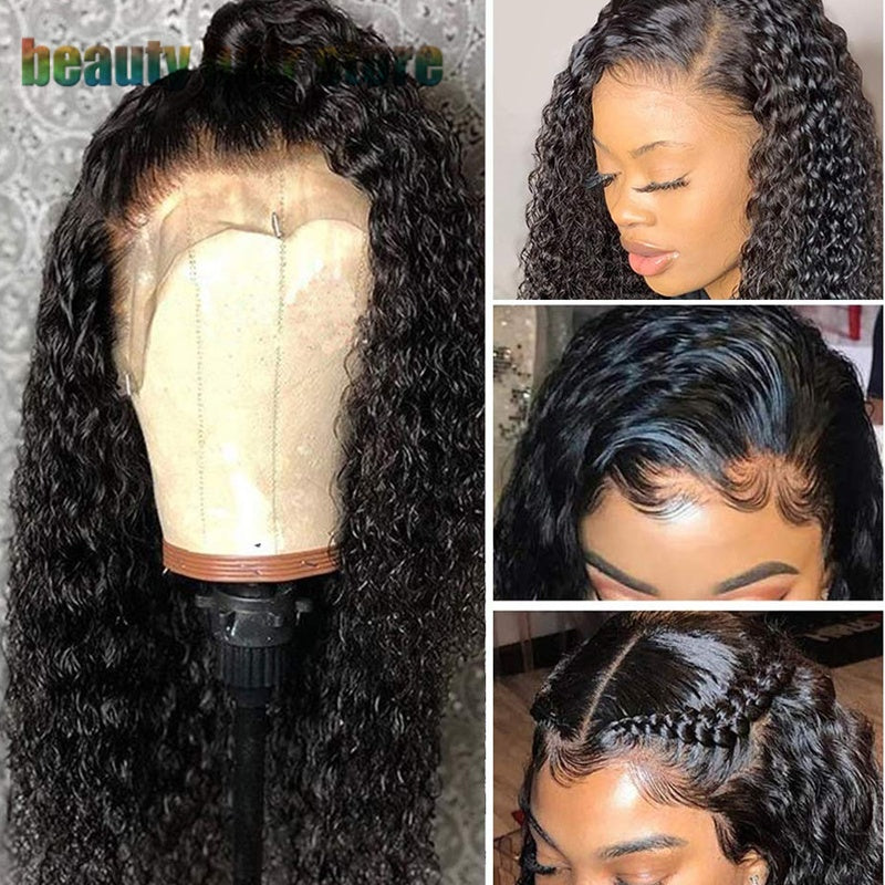 Embrace Your Curls: Brazilian Kinky Curly Lace Front Wig