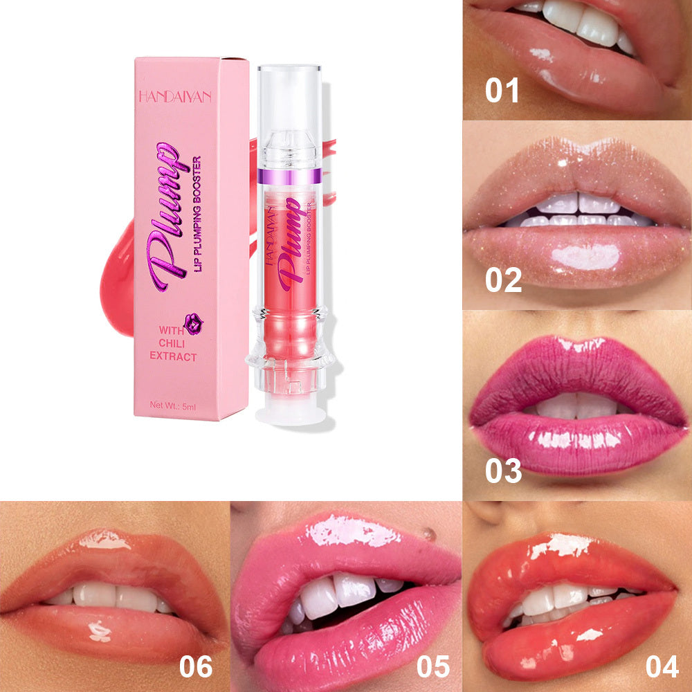 New Tube Lip Rich Color: Slightly Spicy Honey Lip Gloss, Mirror Liquid Lipstick