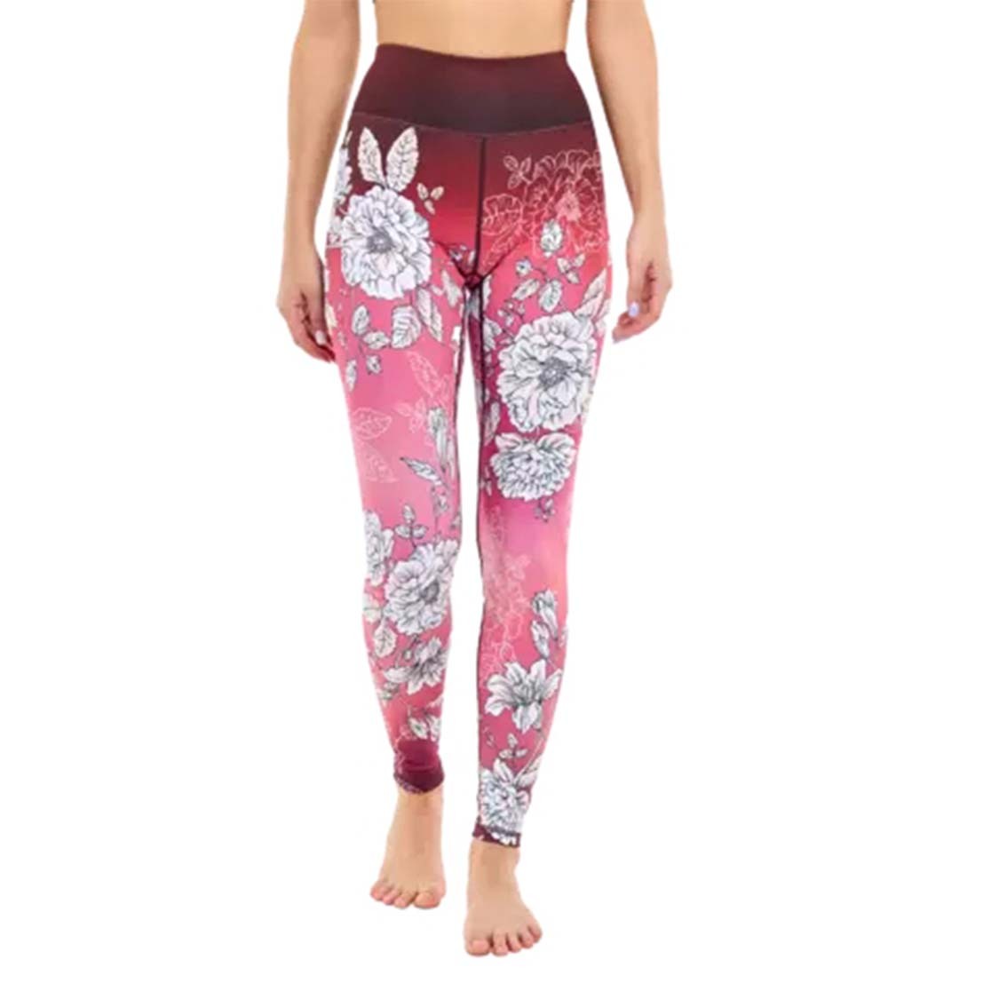 co-Conscious Comfort: Floral Yoga Set for Women